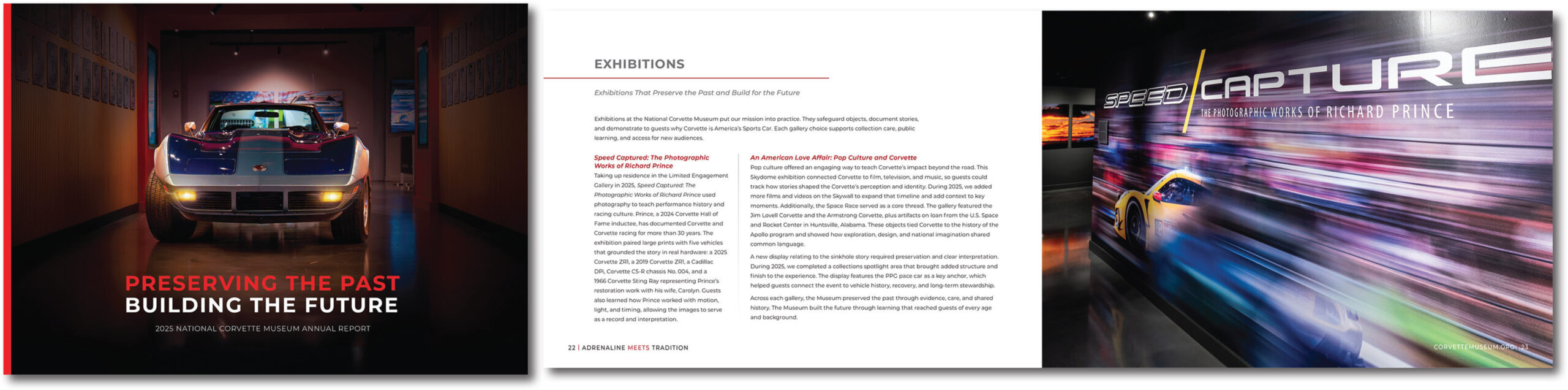 National Corvette Museum Spread